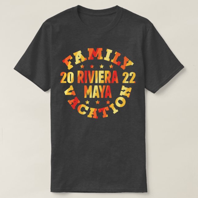 Riviera Maya 2022 T Shirt (Design framsida)