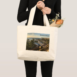 Riviera Maya Cancun Mexico - Tote Bag Jumbo Tygkasse