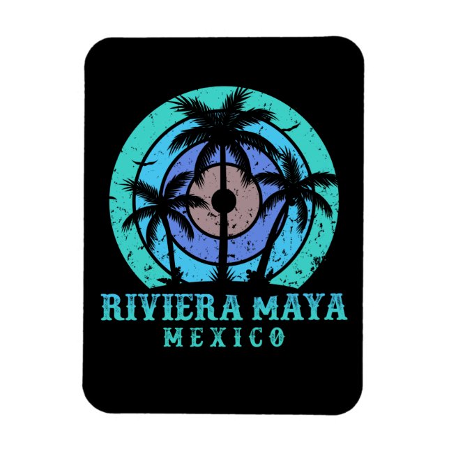 Riviera Maya Mexico Magnet (Vertikal)