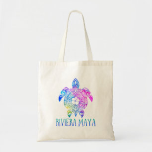 Riviera Maya Mexico Tie Dye Sea Turtle Vacation 20 Tygkasse