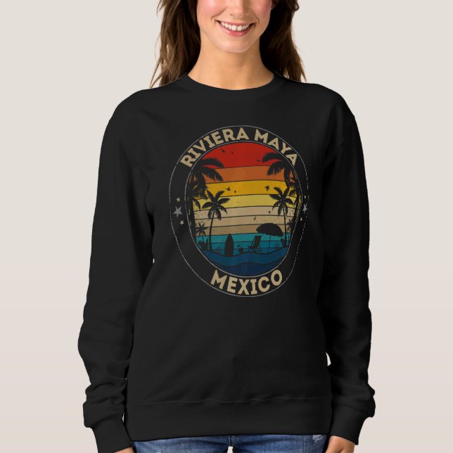 Riviera Maya Souvenir Mexiko Reminder T Shirt (Framsida)