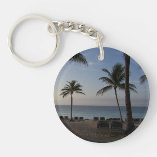 Riviera MayaCancun Mexico karibiskt hav Keychain