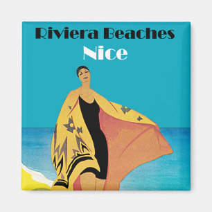 Riviera sätter på land ~ Nice Magnet