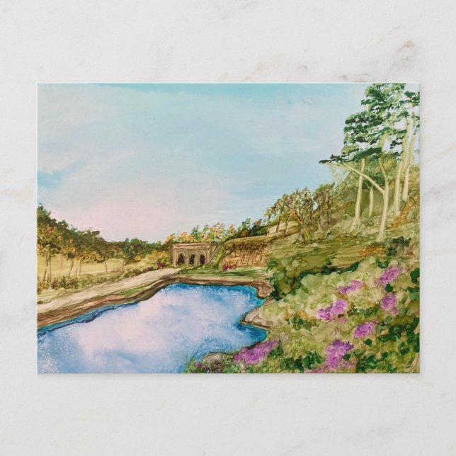 Rivington Lord Leverhulme Italienska Sjö Vykort (Framsida)