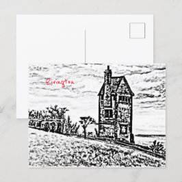 Rivington Pigeon Torn Leverhulmes Garden Horwich Vykort