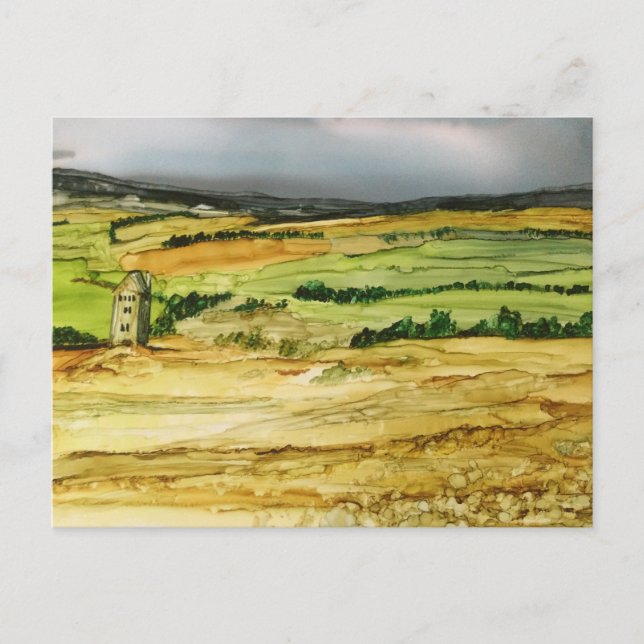 Rivington Pigeon Torn Leverhulmes Garden Horwich Vykort (Framsida)