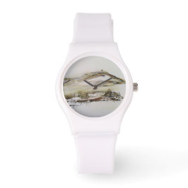 Rivington pike Horwich Watercolor Armbandsur