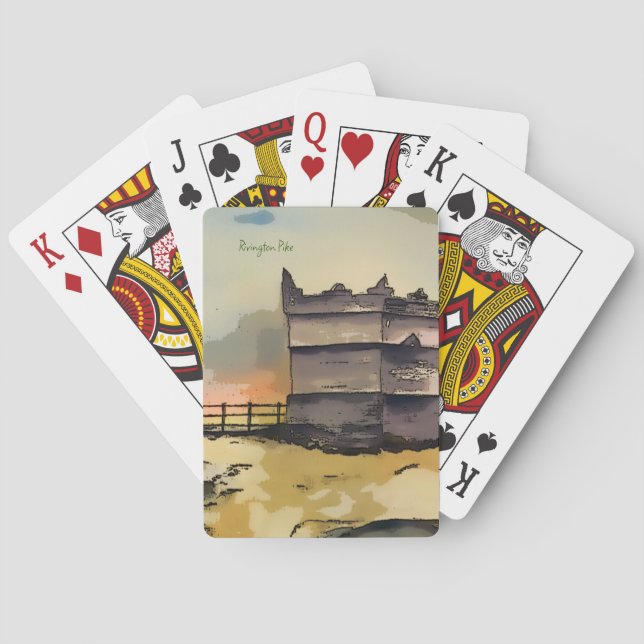 Rivington Pike Lookout Torn Casinokort (Baksidan)