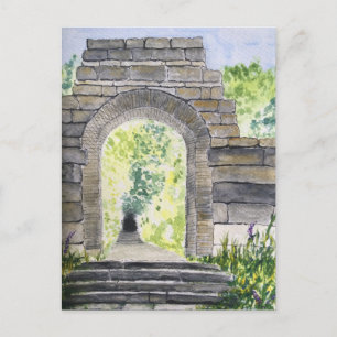 Rivington Terraced Gardens Archway Postcard Vykort