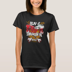 Rivning derby köper det och spolar det och laga de t shirt