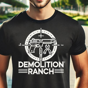 Rivningsranch: Kraft och precision T Shirt