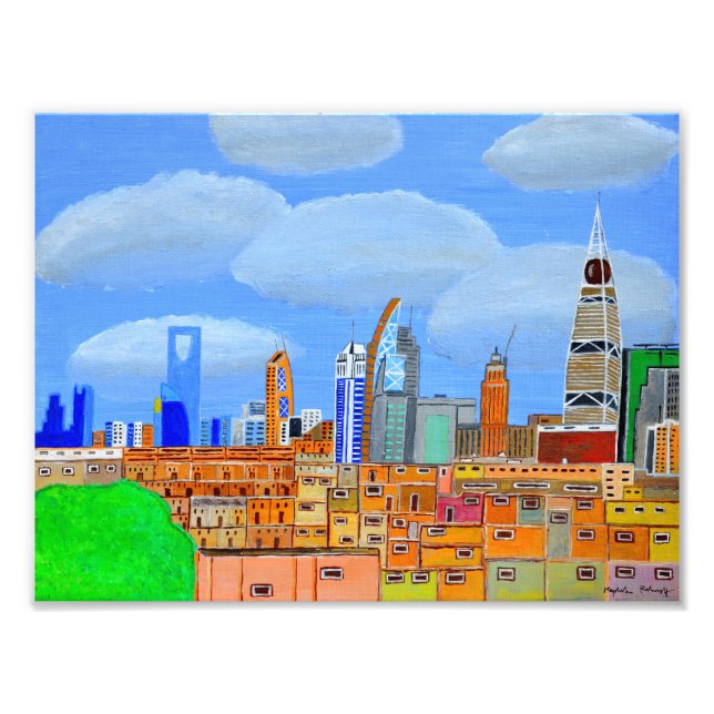 Riyadh Fototryck (Framsidan)