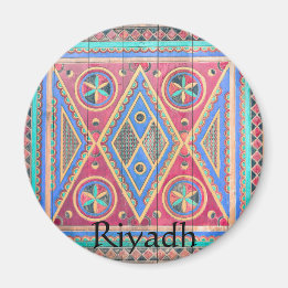 Riyadh Saudiarabien Door Design Magnet