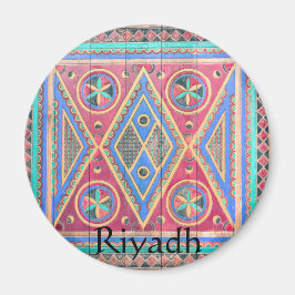 Riyadh Saudiarabien Door Design Magnet