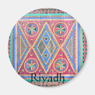 Riyadh Saudiarabien dörrdesign Magnet