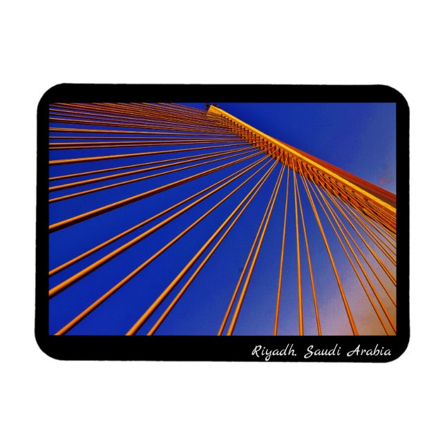 Riyadh, Saudiarabien Magnet (Horisontell)