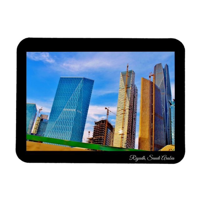 Riyadh, Saudiarabien Magnet (Horisontell)