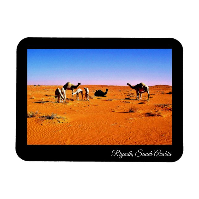 Riyadh, Saudiarabien Magnet (Horisontell)