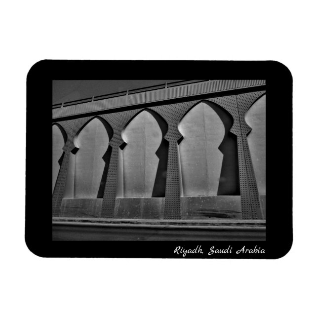 Riyadh, Saudiarabien Magnet (Horisontell)