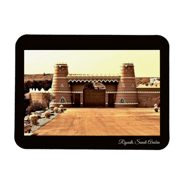 Riyadh, Saudiarabien Magnet (Horisontell)