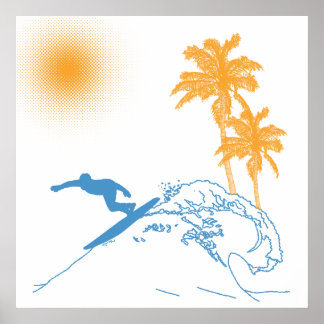 Riyah-Li-design Surfer Poster