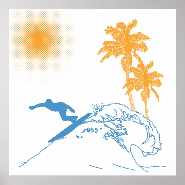 Riyah-Li-design Surfer Poster (Framsidan)