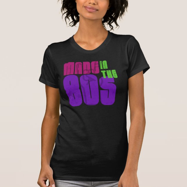 Riyah-Li designer som göras i 80-tal Tee (Framsida)