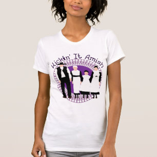 Riyah-Li planlägger Kickin det Amish Tee Shirt