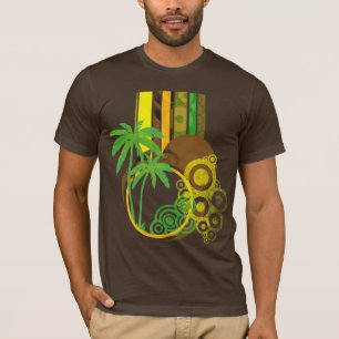 Riyah-Li planlägger Retro abstrakt T-shirt