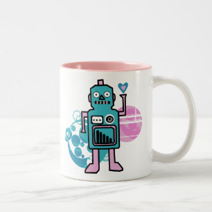 Riyah-Li planlägger roboten Två-Tonad Mugg