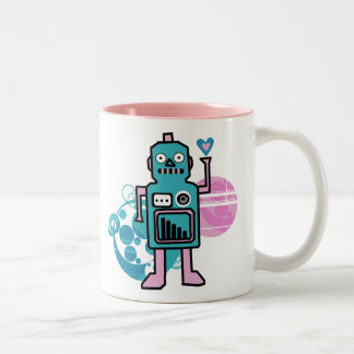 Riyah-Li planlägger roboten Två-Tonad Mugg