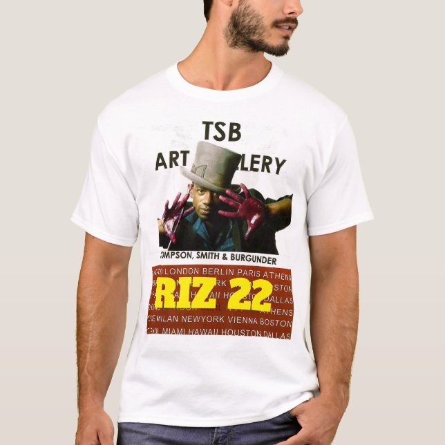 RIZ 22 TSB ART G T-Shirt (Framsida)