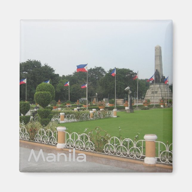 Rizal Park Magnet (Framsidan)