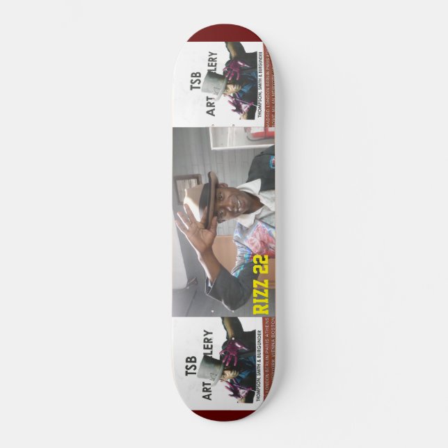 RIZZ 22 SKATEBOARDS (Framsida)
