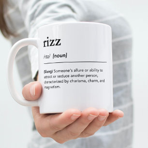 Rizz Definition GenZ Ord Millennial Kaffemugg