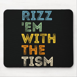 Rizz dem med tism roliga sarkastiska citat musmatta