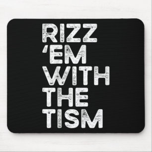 Rizz Em med den vackra autismmedvetenheten Musmatta
