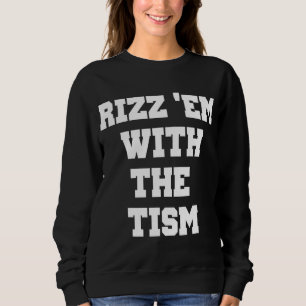 Rizz 'm med 'Tism funny Thanksgiving' T Shirt