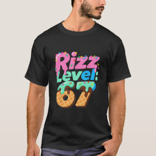 Rizz Nivå 67 Meme Tröja Glass Drip Meme Sex S