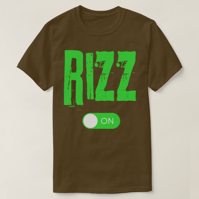 Rizz On Funny Trending Flirting Expert Gift T Shirt (Design framsida)