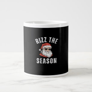 Rizz Season Funny Santa Merry Rizzmas Rizzler Jumbo Mugg