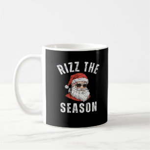 Rizz Season Funny Santa Merry Rizzmas Rizzler Kaffemugg