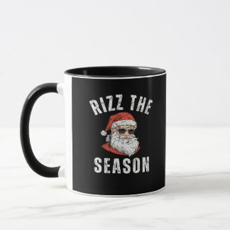 Rizz Season Funny Santa Merry Rizzmas Rizzler Mugg