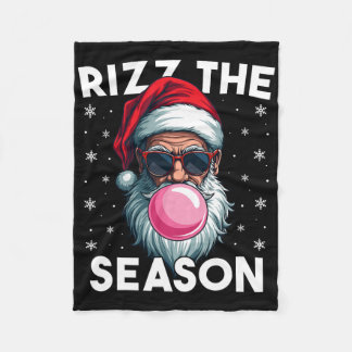 Rizz Season-nuny jul Rizzmas-Coolan Santa Fleecefilt
