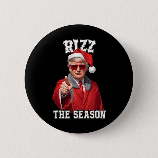 Rizz Season-nuny Trump jul Jultomten Knapp (Framsida)