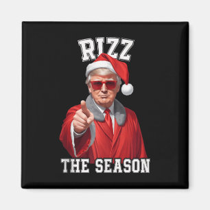 Rizz Season-nuny Trump jul Jultomten Magnet