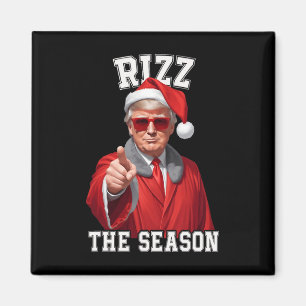 Rizz Season-nuny Trump jul Jultomten Magnet