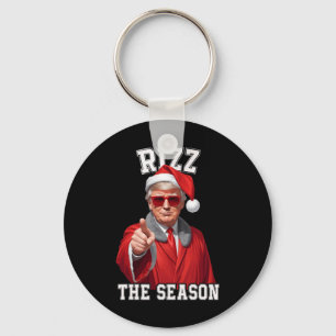 Rizz Season-nuny Trump jul Jultomten Nyckelring