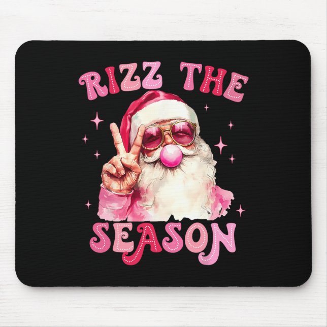 Rizz Season Santa Rosa Bubble Gum Rizzmas Chri Musmatta (Framsidan)