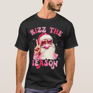 Rizz Season Santa Rosa Bubble Gum Rizzmas Chri T Shirt